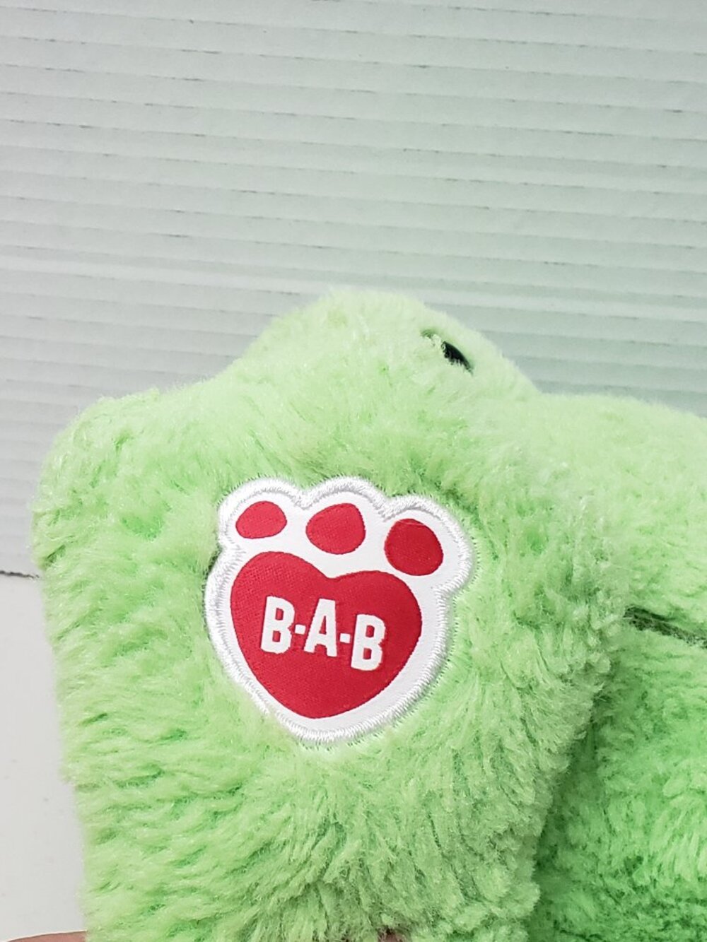 Build A Bear Spring Green Frog - Picture 3 of 5